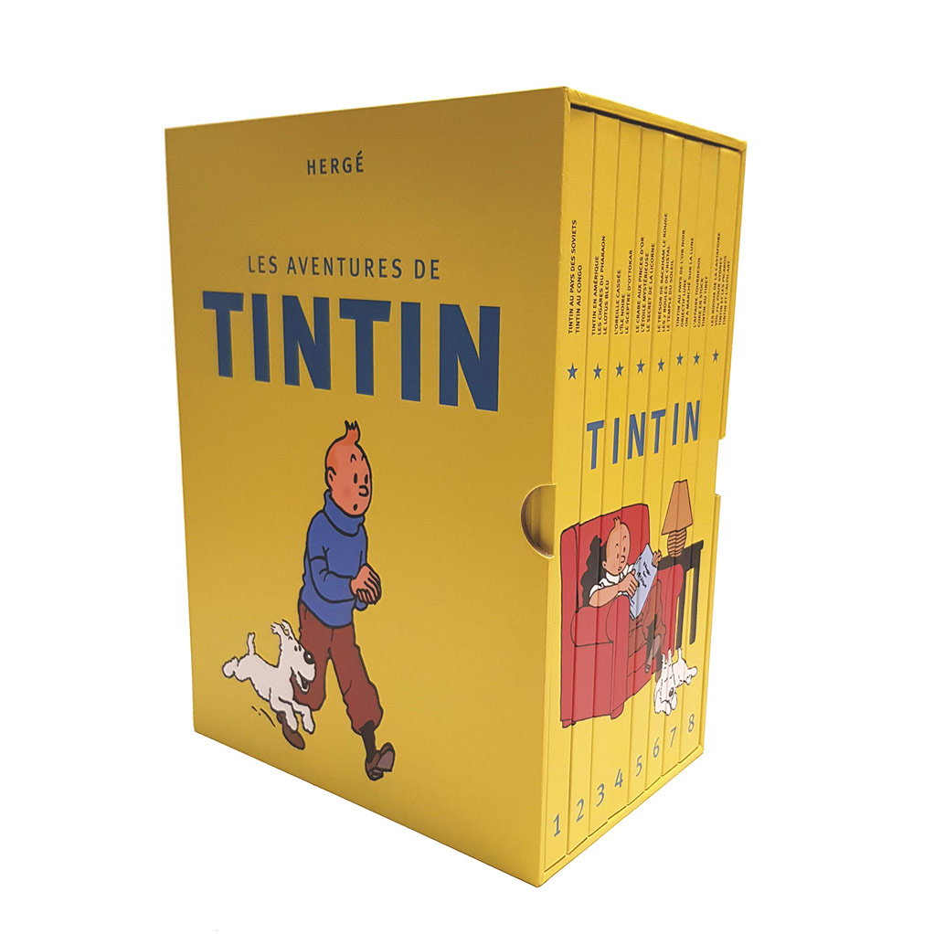 Coffret Int Grale Tintin Livres Int Grales Bd Chez Casterman