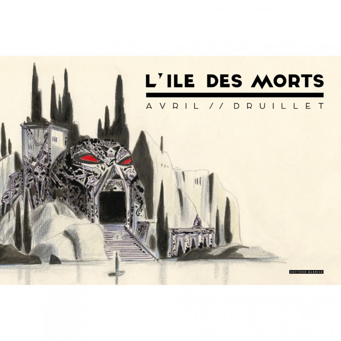 Tirage de luxe François Avril et Philippe Druillet, L'île des