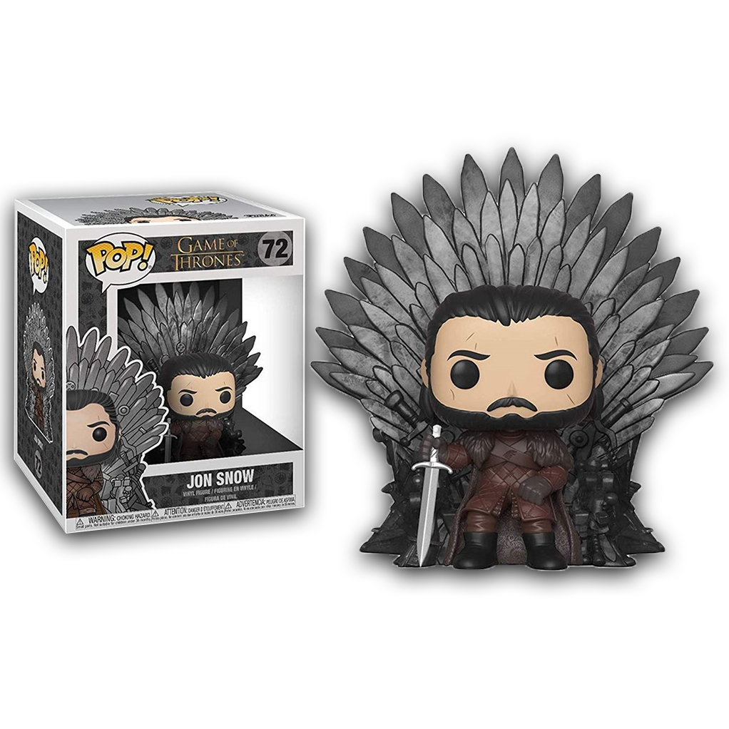 POP! Deluxe - Game of Thrones - Jon Snow sur le trône de fer - secondaire-1