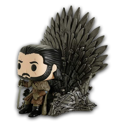 POP! Deluxe - Game of Thrones - Jon Snow sur le trône de fer - secondaire-2