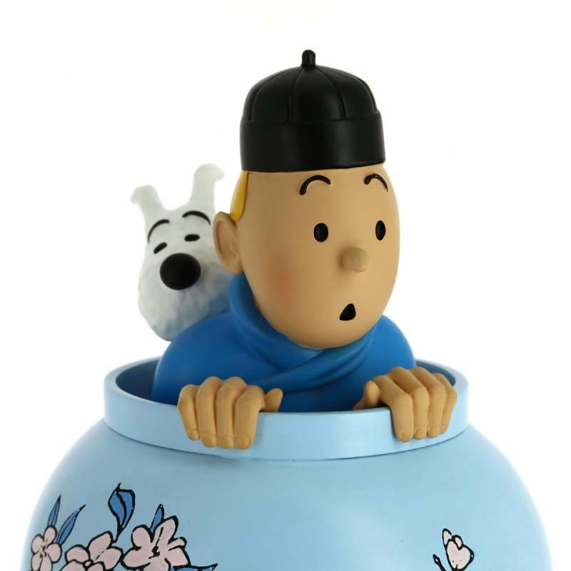 Tintin Et Milou La Potiche Du Lotus Bleu Moulinsart Figurines