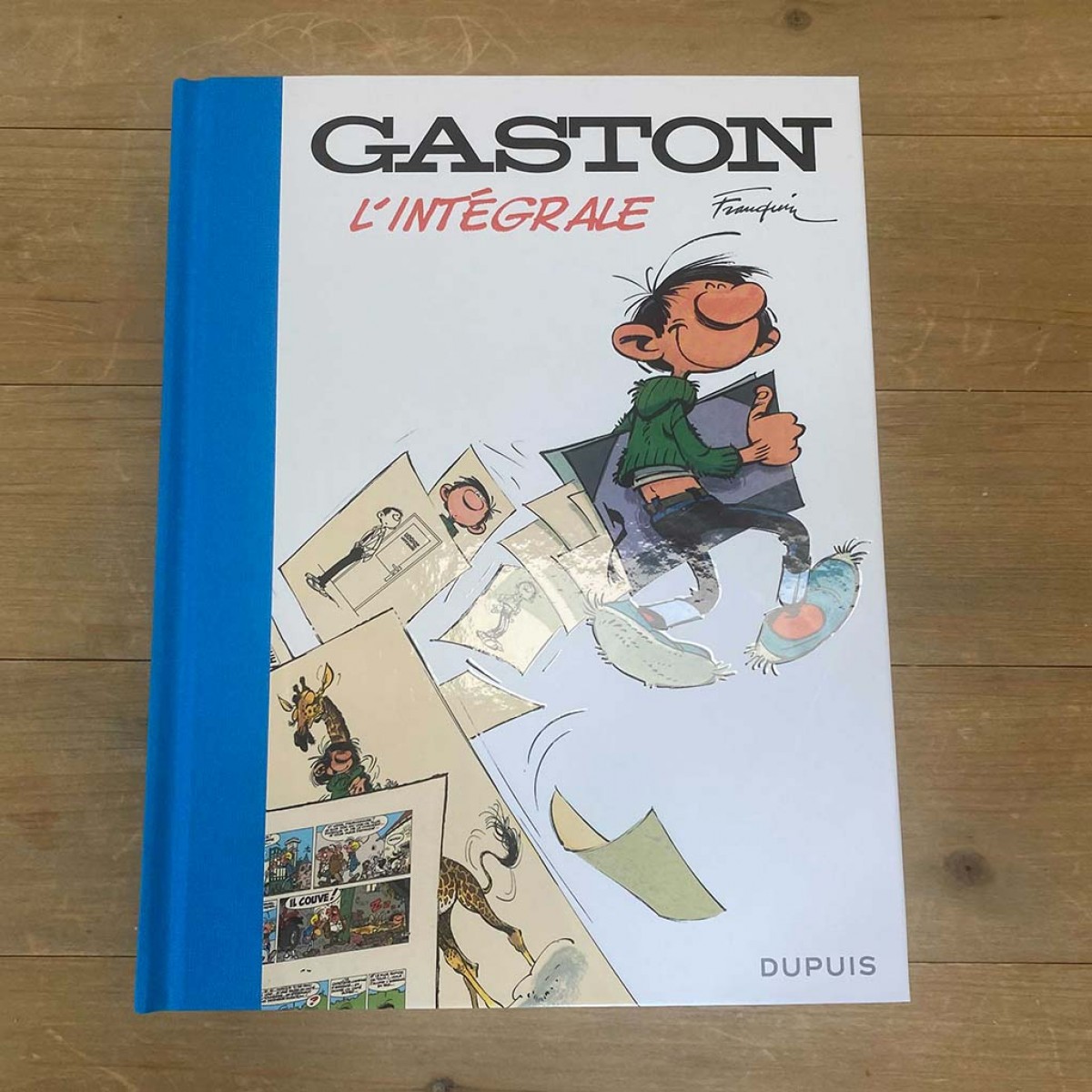 Intégrale Gaston Lagaffe bleue Intégrales et coffrets