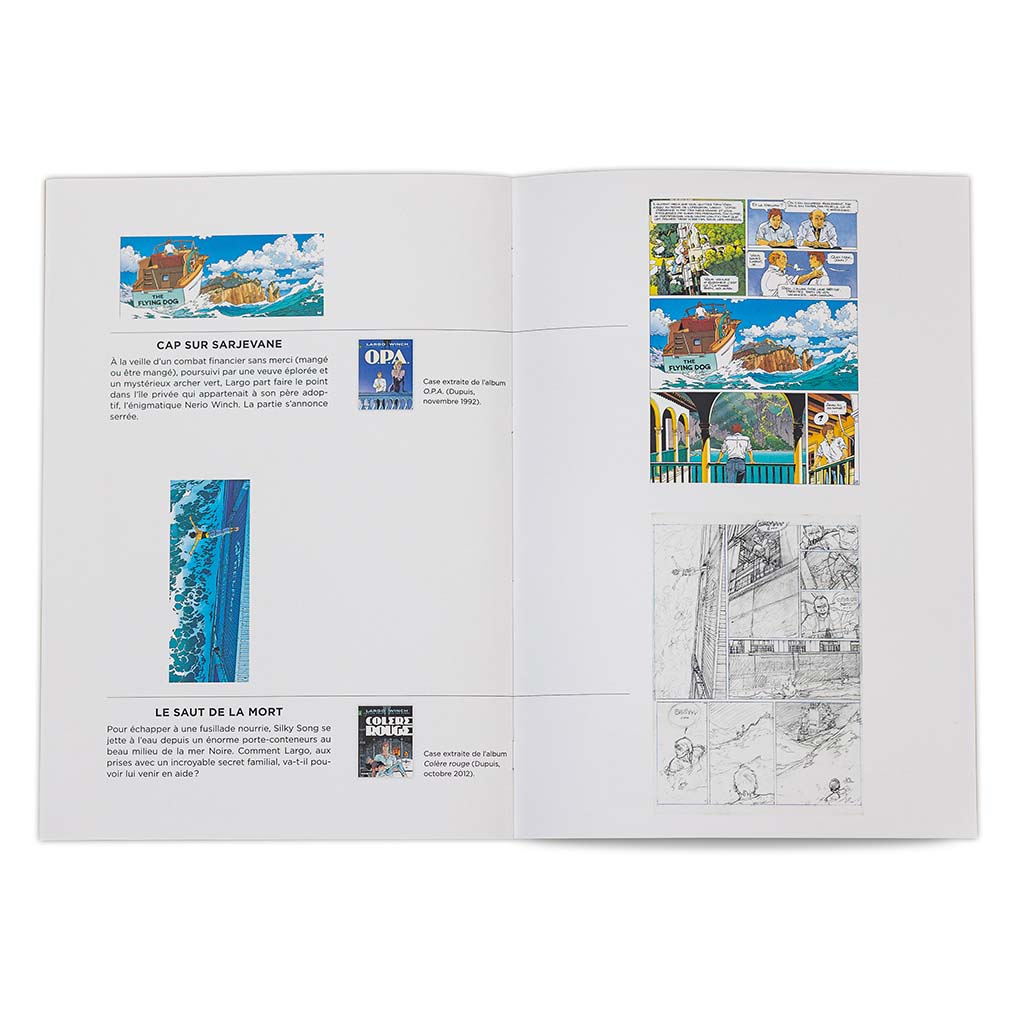 Largo Winch Art Strips Box