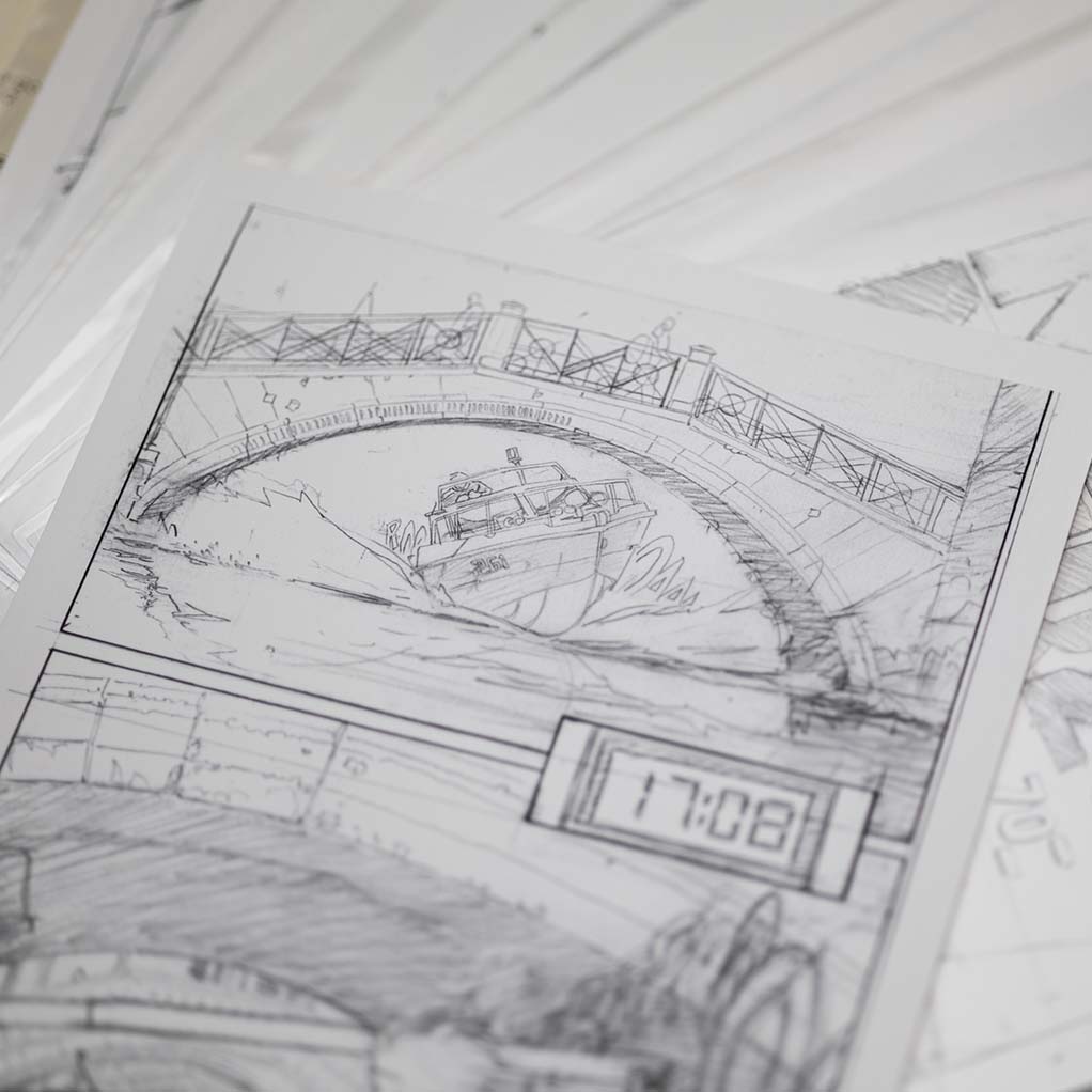 Largo Winch Art Strips Box Crayonnes