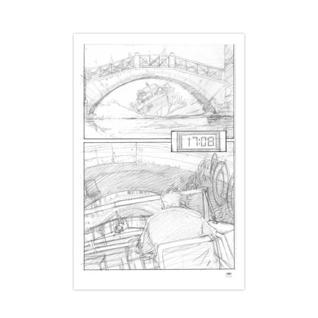 Largo Winch Art Strips Box Crayonnes