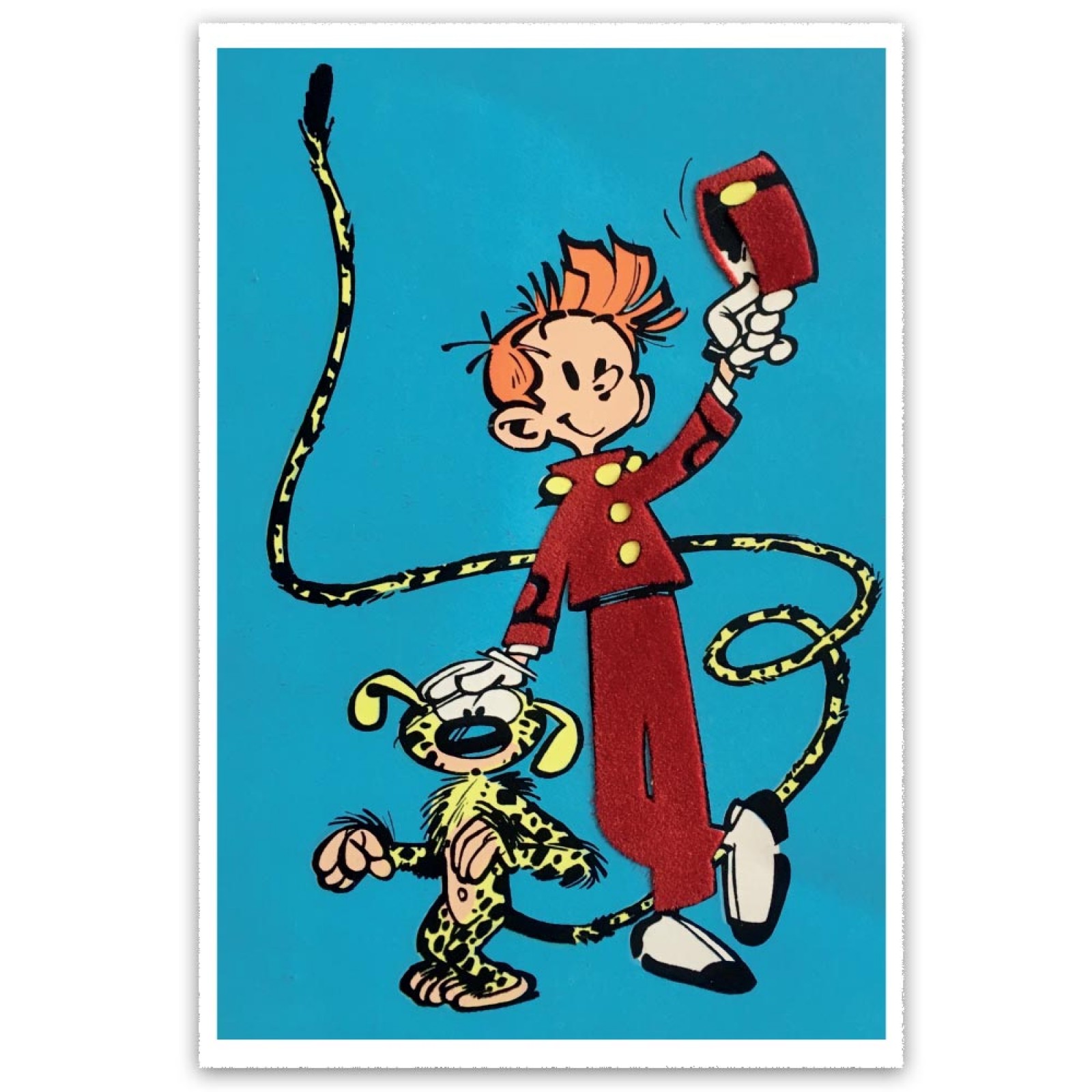 Figurines Exclusives Spirou Et Le Marsupilami Par Franquin Version