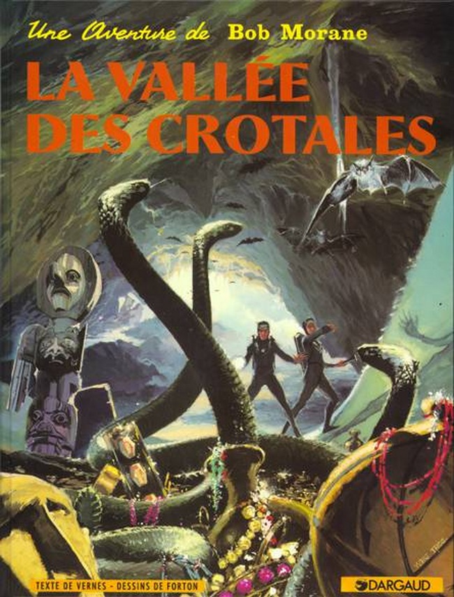 Bob Morane – Tome 4 – La Vallée des Crotales - couv