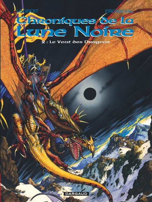 Les Chroniques de la Lune noire – Tome 2 – Le Vent des Dragons - couv