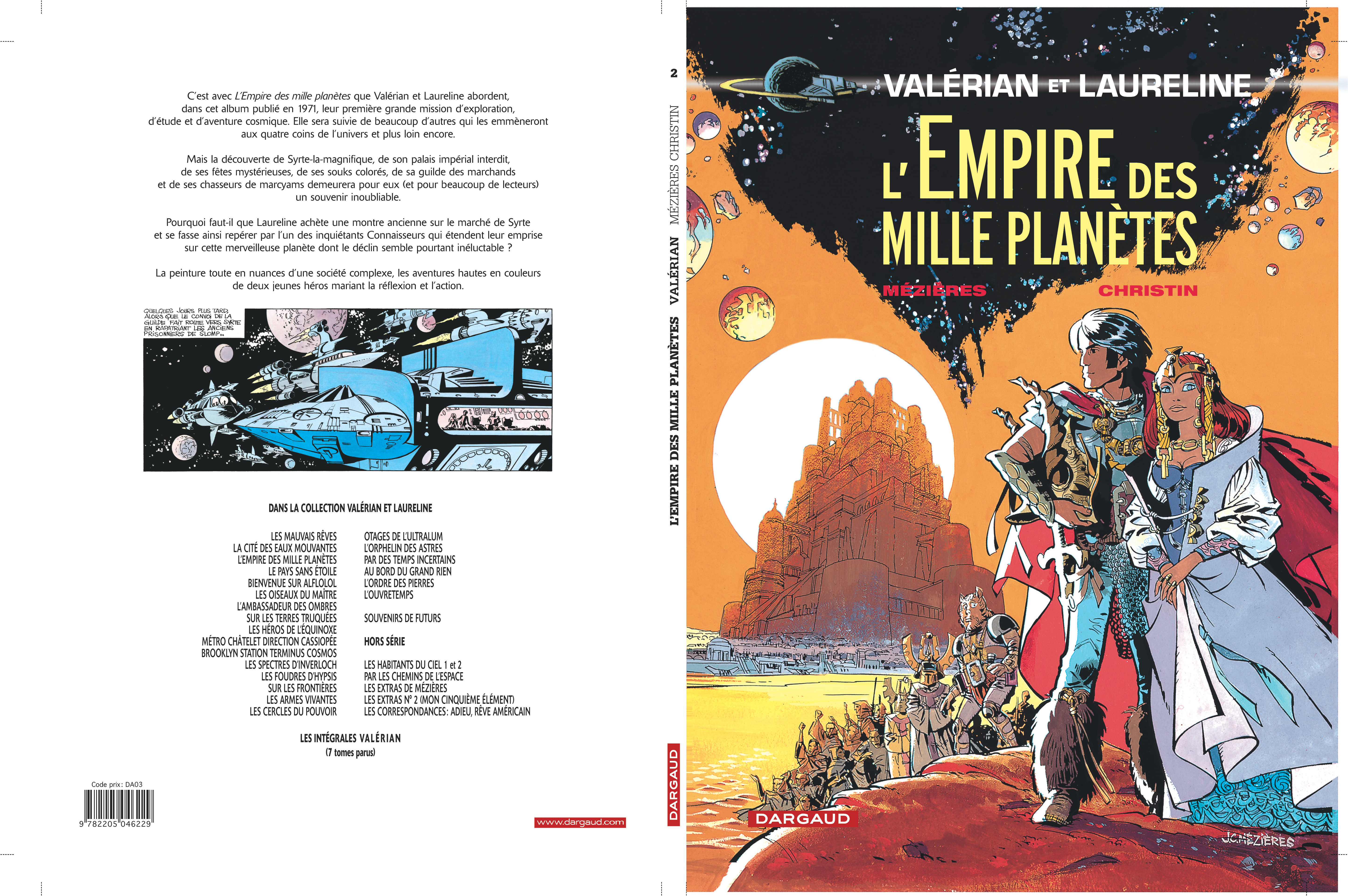 Valérian – Tome 2 – L'Empire des mille planètes - 4eme