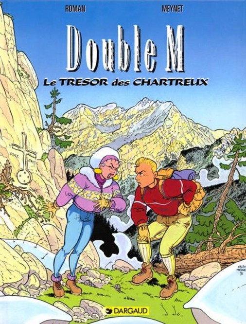 Double M – Tome 1 – Le Trésor des Chartreux - couv