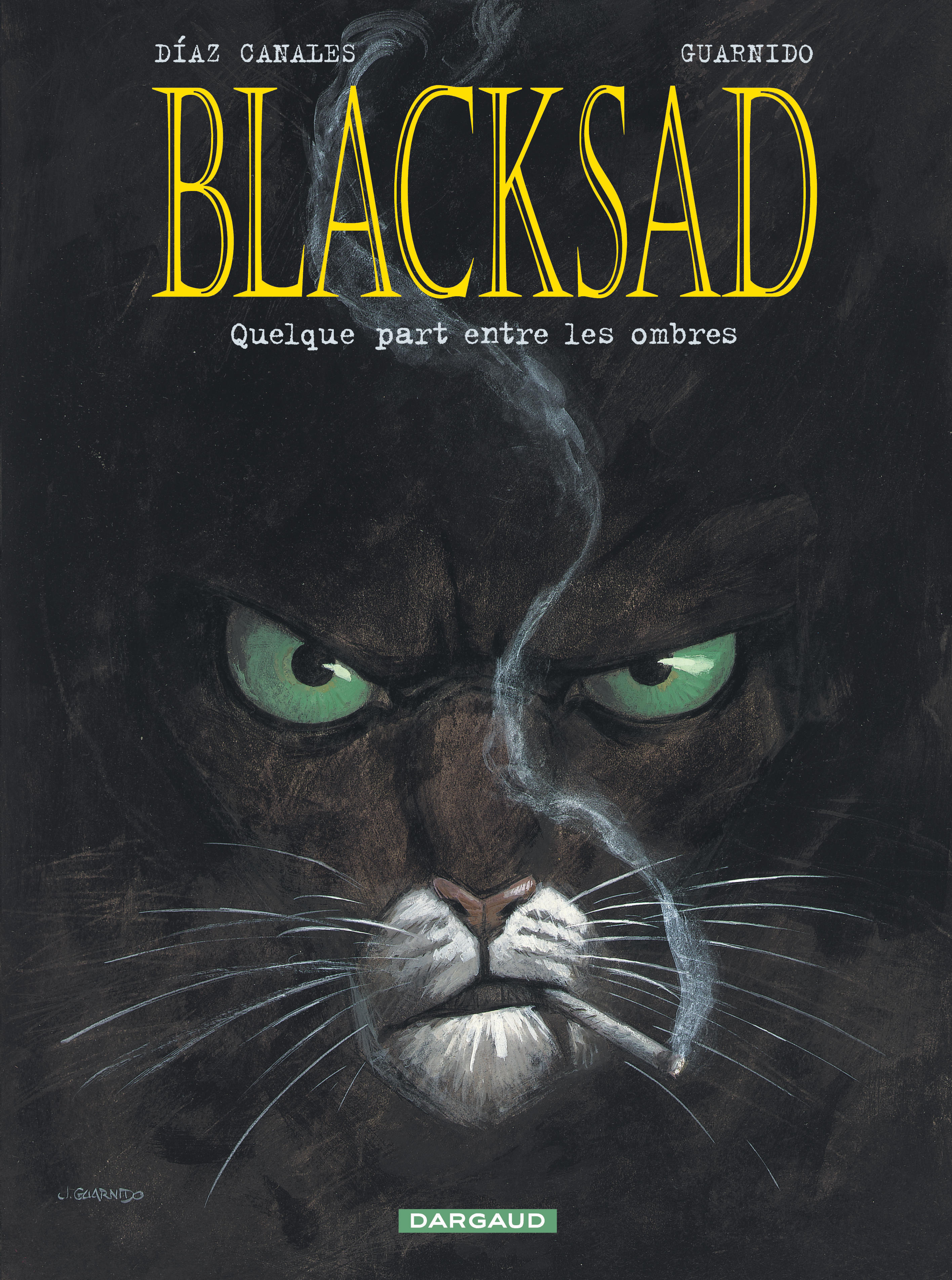 Blacksad – Tome 1 – Quelque part entre les ombres - couv