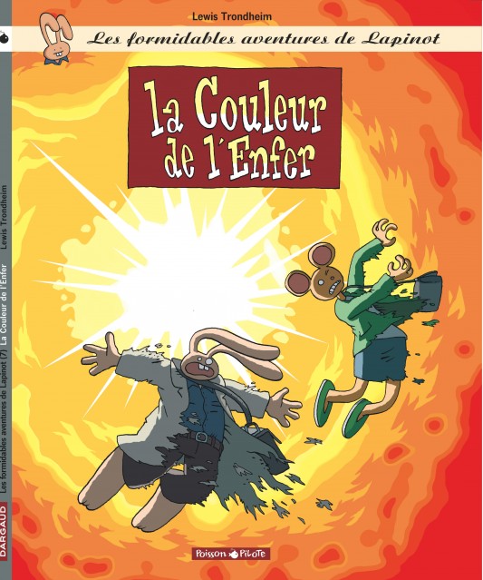 Les Formidables Aventures de Lapinot – Tome 7 – La Couleur de l'enfer - couv