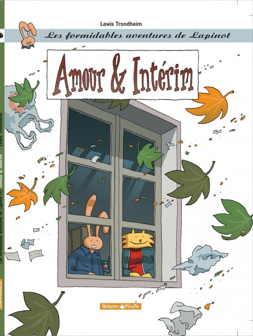 Les Formidables Aventures de Lapinot – Tome 4 – Amour et Intérim - couv