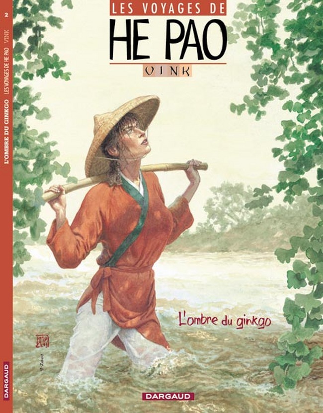Les Voyages d'He Pao – Tome 2 – L'Ombre du Ginkgo - couv