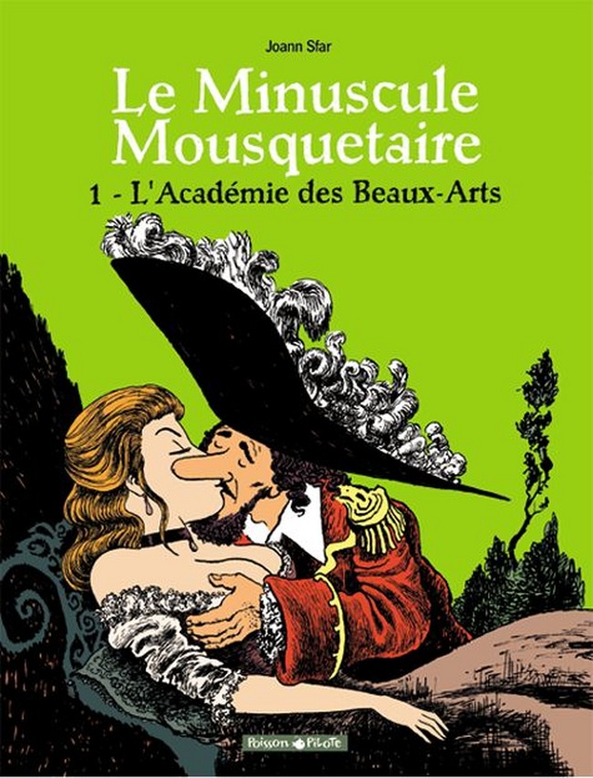 Le Minuscule Mousquetaire – Tome 1 – L'Académie des Beaux-Arts - couv