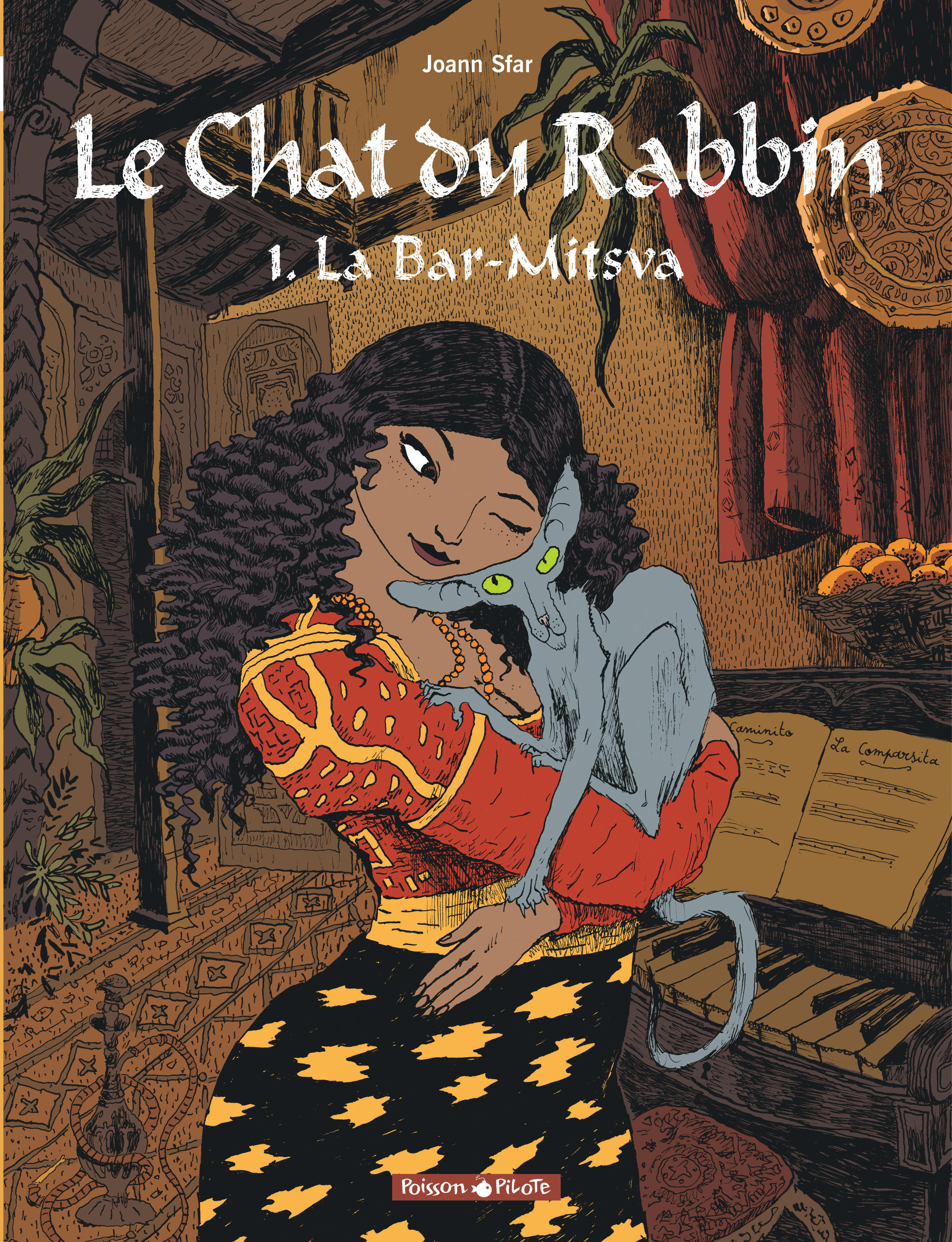 Le Chat du Rabbin – Tome 1 – La Bar-Mitsva - couv