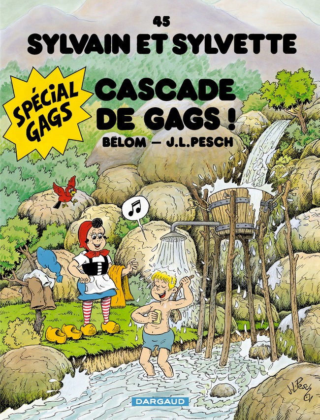 Sylvain et Sylvette – Tome 45 – Cascade de gags ! - couv
