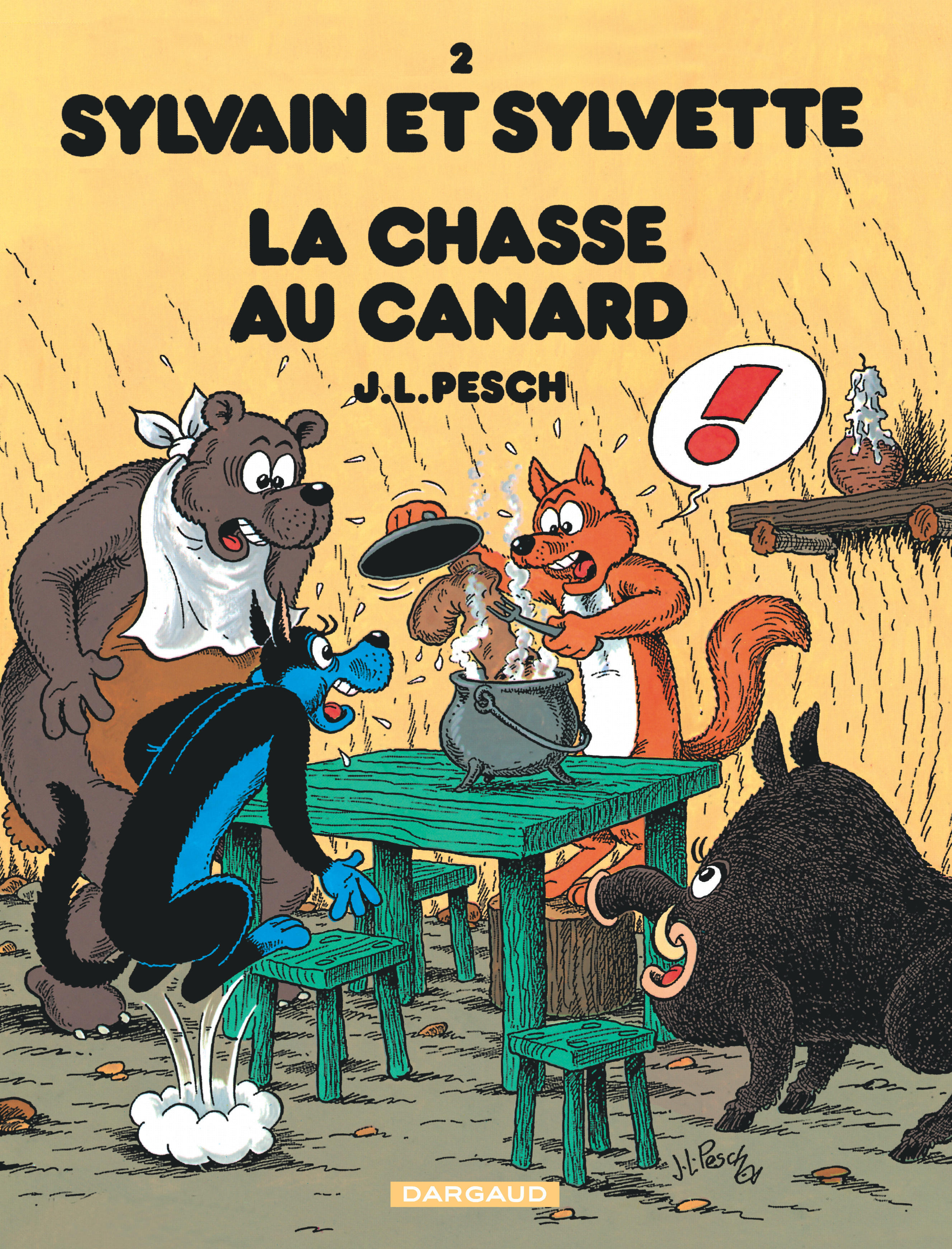 Sylvain et Sylvette – Tome 2 – La Chasse au canard - couv