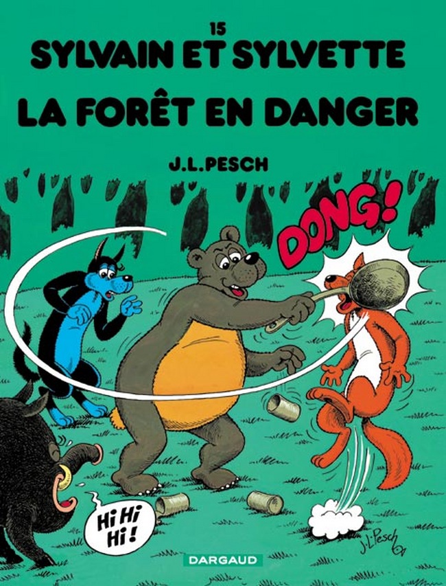 Sylvain et Sylvette – Tome 15 – La Forêt en danger - couv