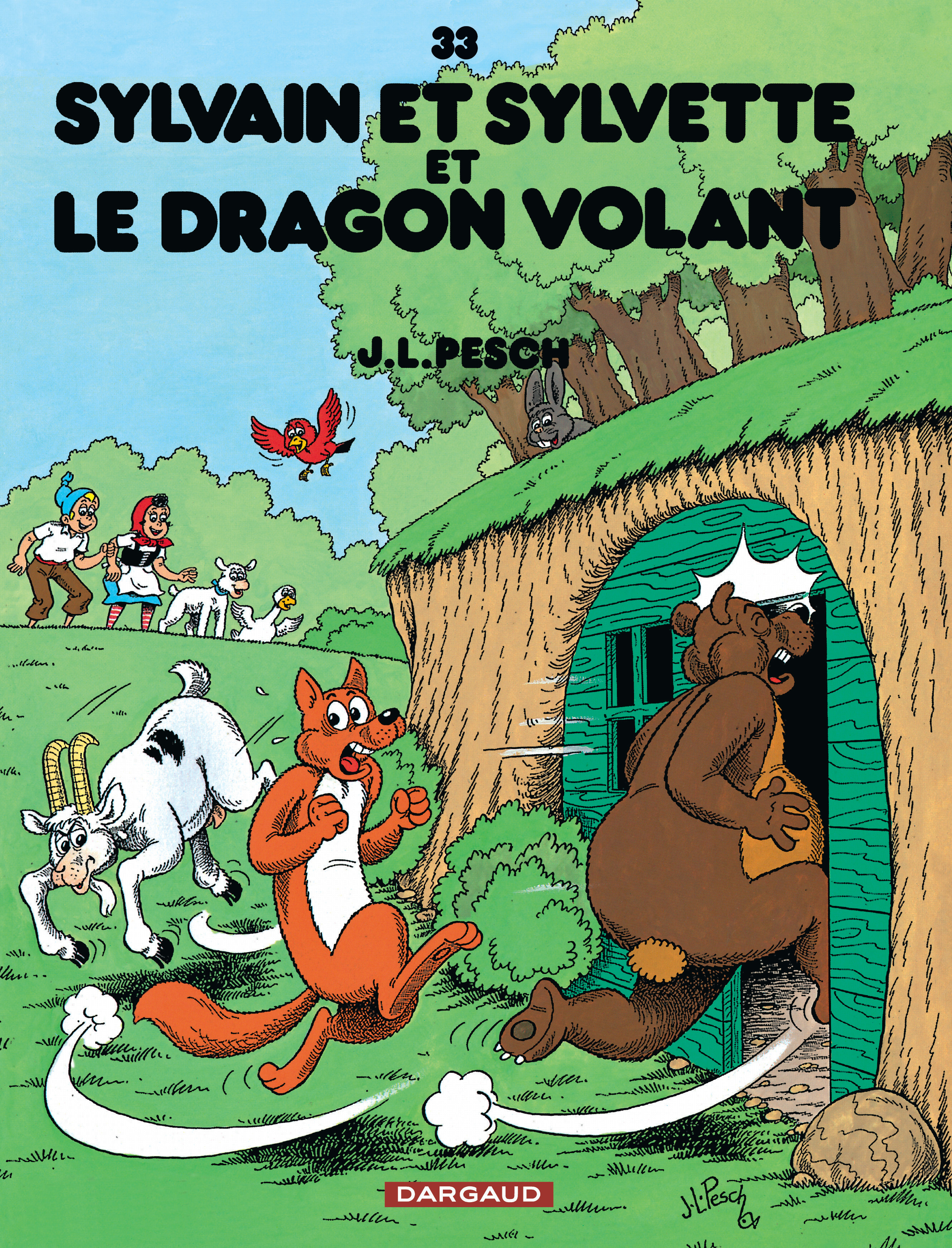 Sylvain et Sylvette – Tome 33 – Le Dragon volant - couv