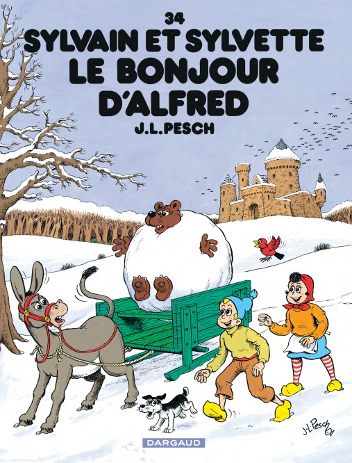 Sylvain et Sylvette – Tome 34 – Le Bonjour d'Alfred - couv