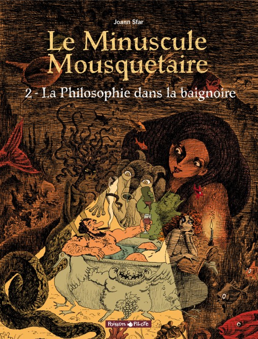 Le Minuscule Mousquetaire – Tome 2 – La Philosophie dans la baignoire - couv