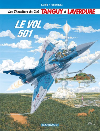 Les Chevaliers du ciel Tanguy et Laverdure – Tome 3 – Le Vol 501 - couv