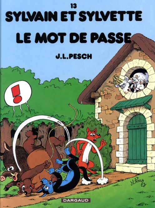 Sylvain et Sylvette – Tome 13 – Le Mot de passe - couv