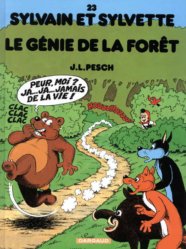 Sylvain et Sylvette – Tome 23 – Le Génie de la forêt - couv