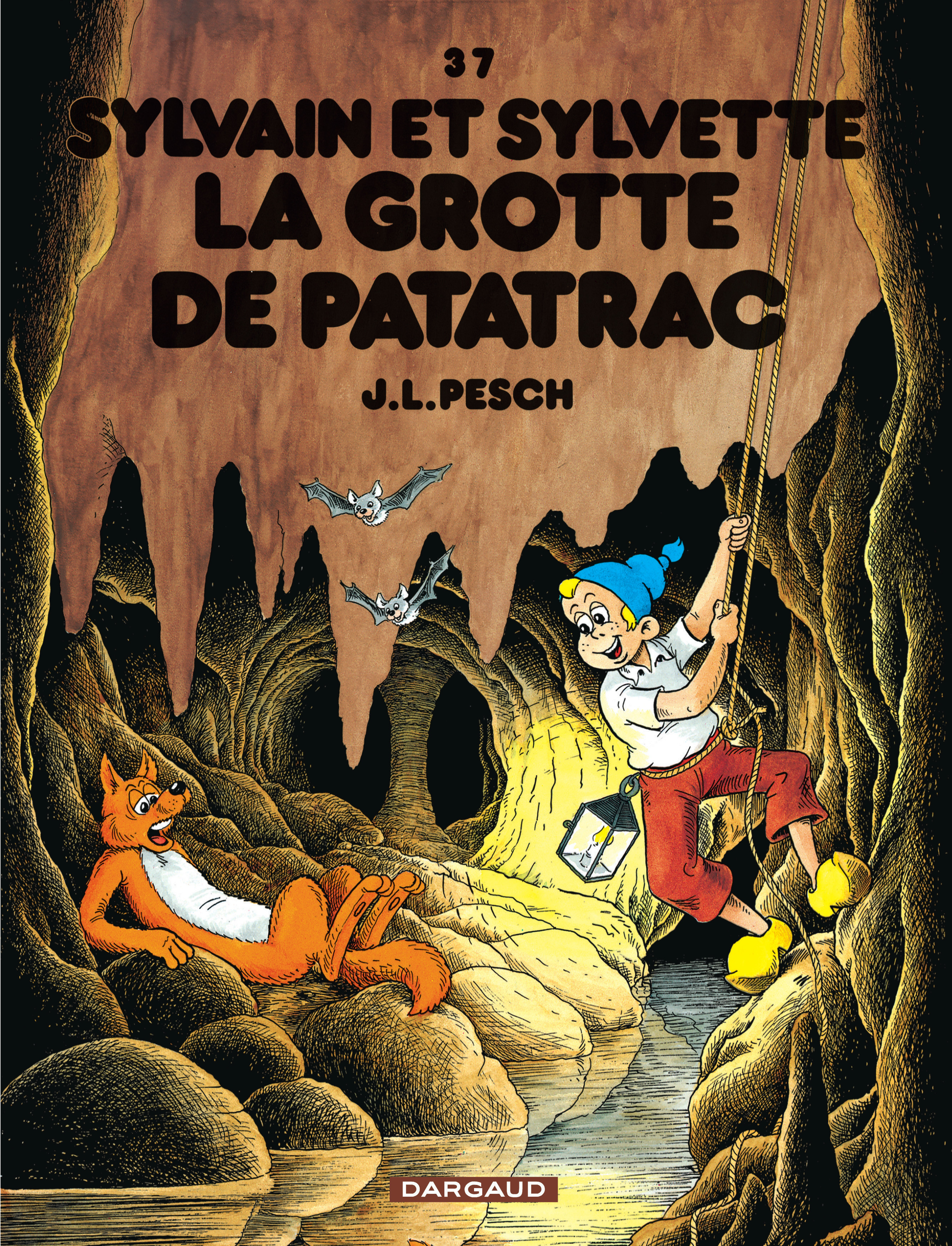 Sylvain et Sylvette – Tome 37 – La Grotte de Patatrac - couv