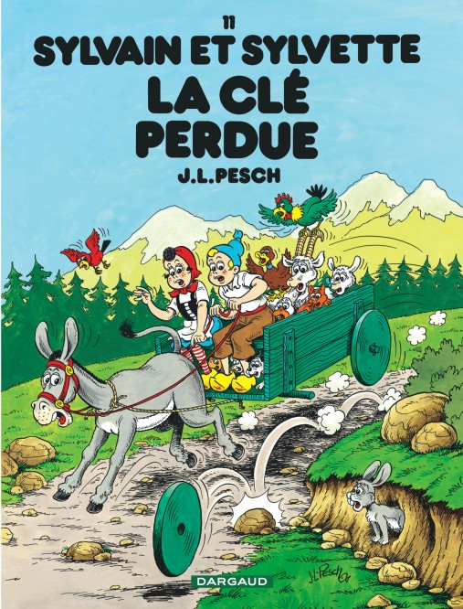 Sylvain et Sylvette – Tome 11 – La Clé perdue - couv