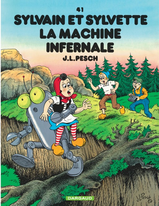 Sylvain et Sylvette – Tome 41 – La Machine infernale - couv