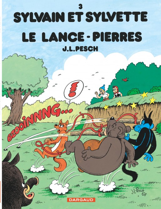 Sylvain et Sylvette – Tome 3 – Le Lance-pierres - couv