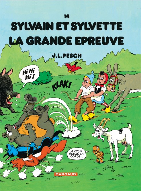 Sylvain et Sylvette – Tome 14 – La Grande Épreuve - couv