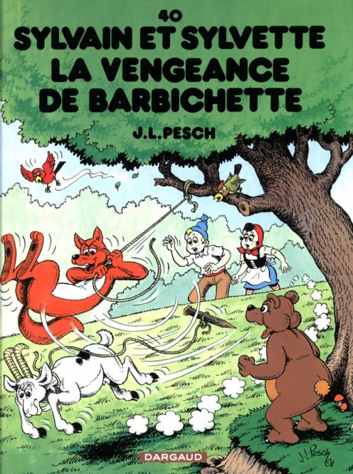 Sylvain et Sylvette – Tome 40 – La Vengeance de Barbichette - couv