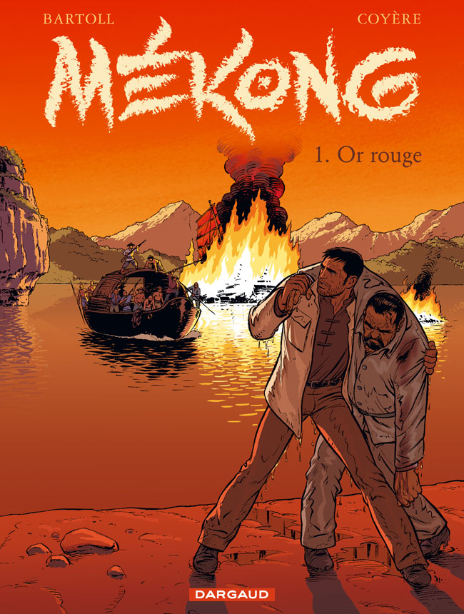 Mékong – Tome 1 – Or rouge - couv