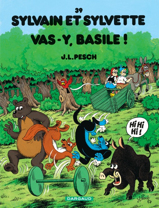 Sylvain et Sylvette – Tome 39 – Vas-y Basile ! - couv