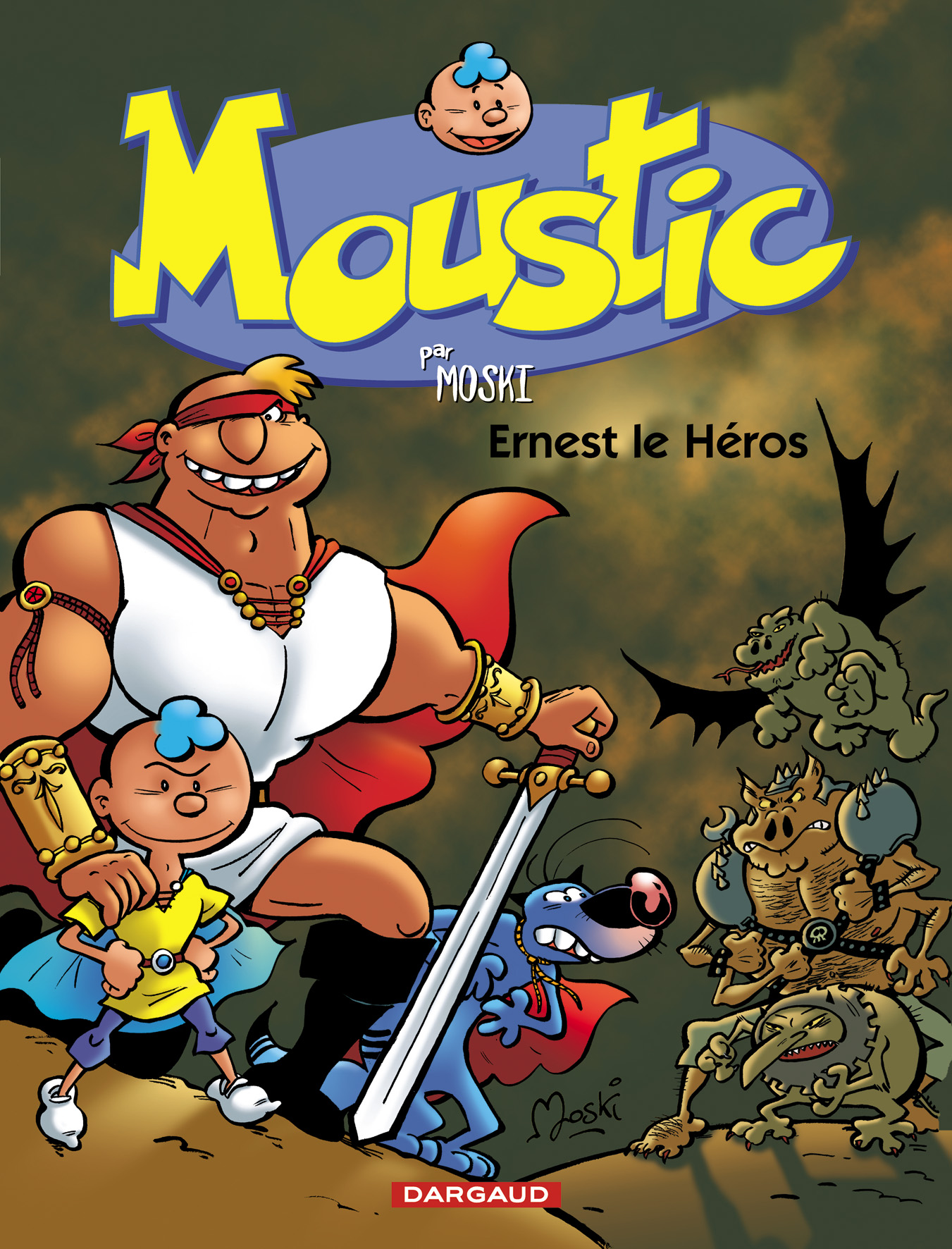 Moustic – Tome 5 – Ernest le héros - couv