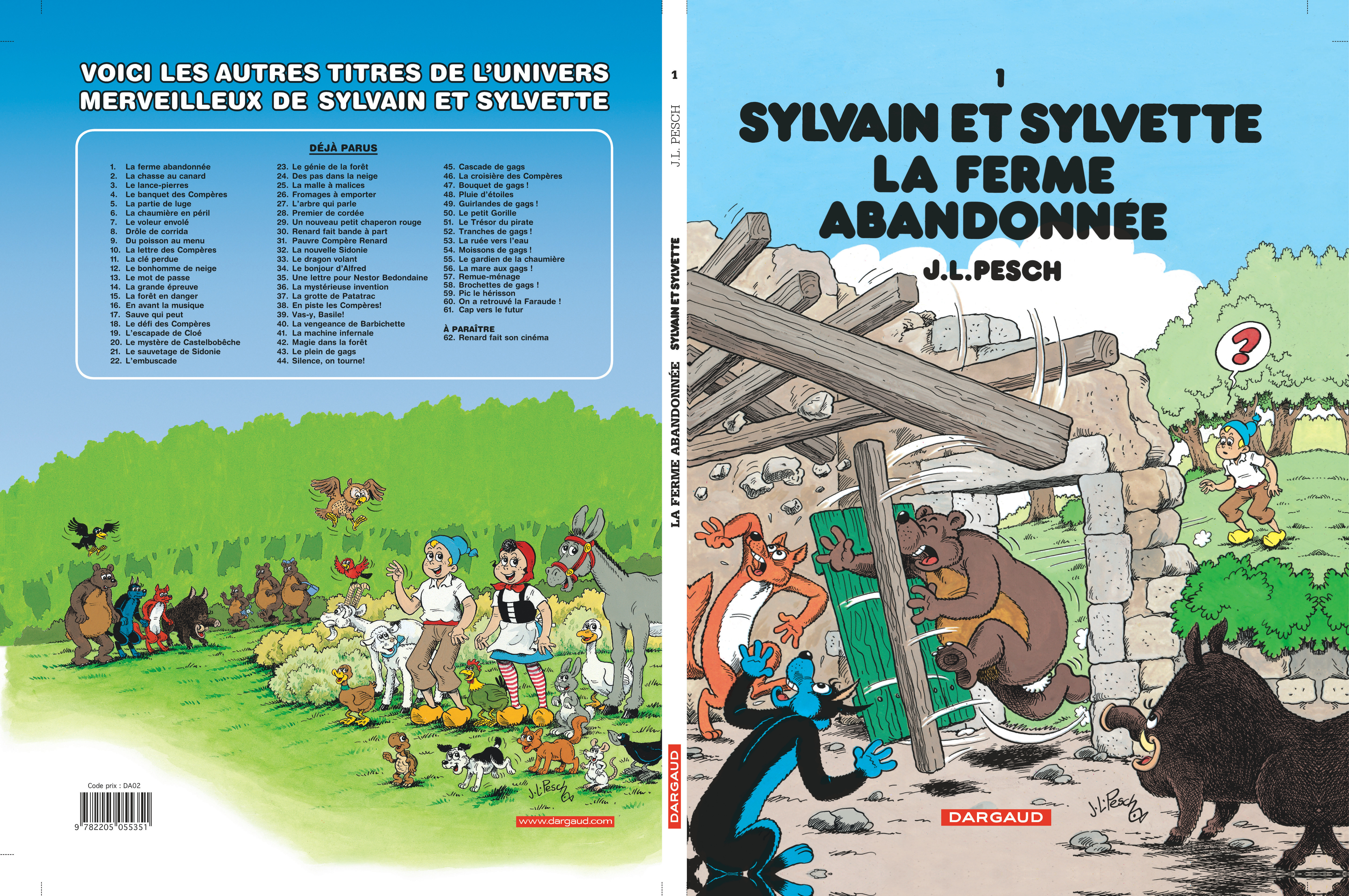 Sylvain et Sylvette – Tome 1 – La Ferme abandonnée - 4eme