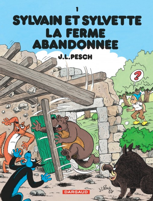 Sylvain et Sylvette – Tome 1 – La Ferme abandonnée - couv