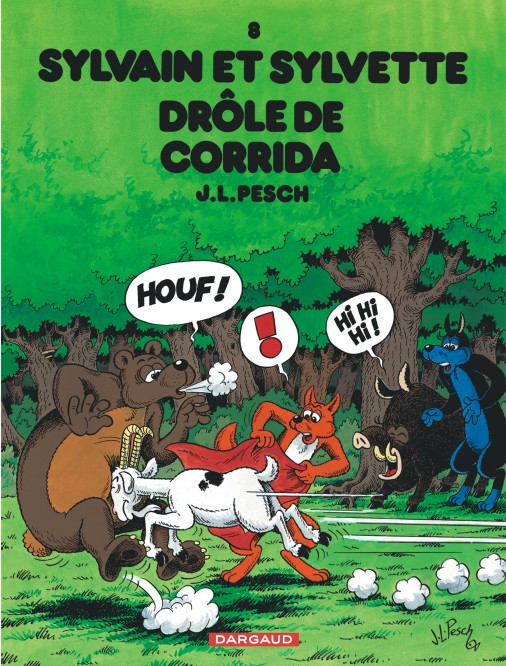 Sylvain et Sylvette – Tome 8 – Drole de corrida - couv