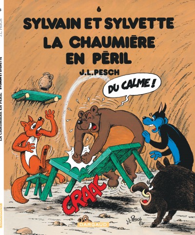 Sylvain et Sylvette – Tome 6 – La Chaumière en péril - couv