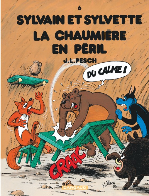 Sylvain et Sylvette – Tome 6 – La Chaumière en péril - couv