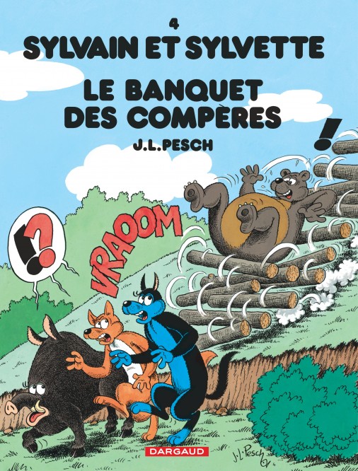 Sylvain et Sylvette – Tome 4 – Le Banquet des Compères - couv