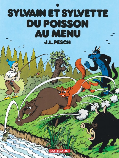 Sylvain et Sylvette – Tome 9 – Du poisson au menu - couv