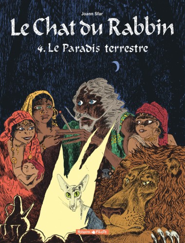 Le Chat du Rabbin – Tome 4 – Le Paradis terrestre - couv