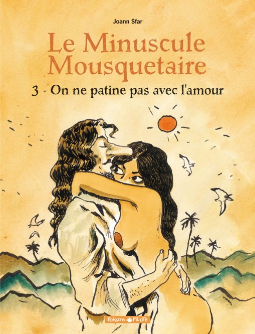 Le Minuscule Mousquetaire – Tome 3 – On ne patine pas avec l'amour - couv