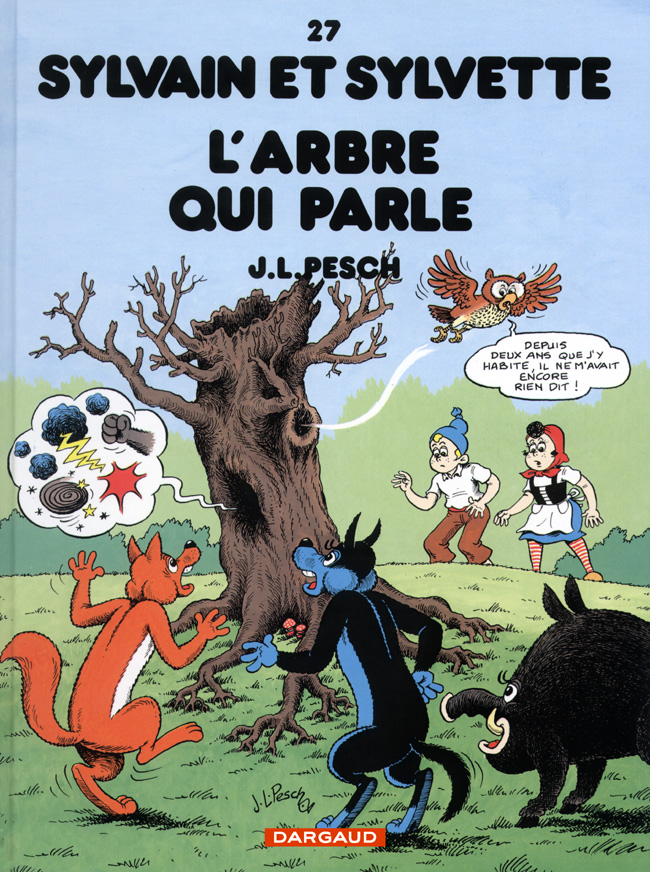 Sylvain et Sylvette – Tome 27 – L'Arbre qui parle - couv