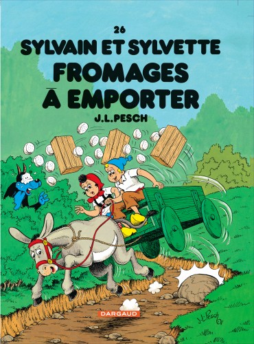 Sylvain et Sylvette – Tome 26 – Fromages à emporter - couv