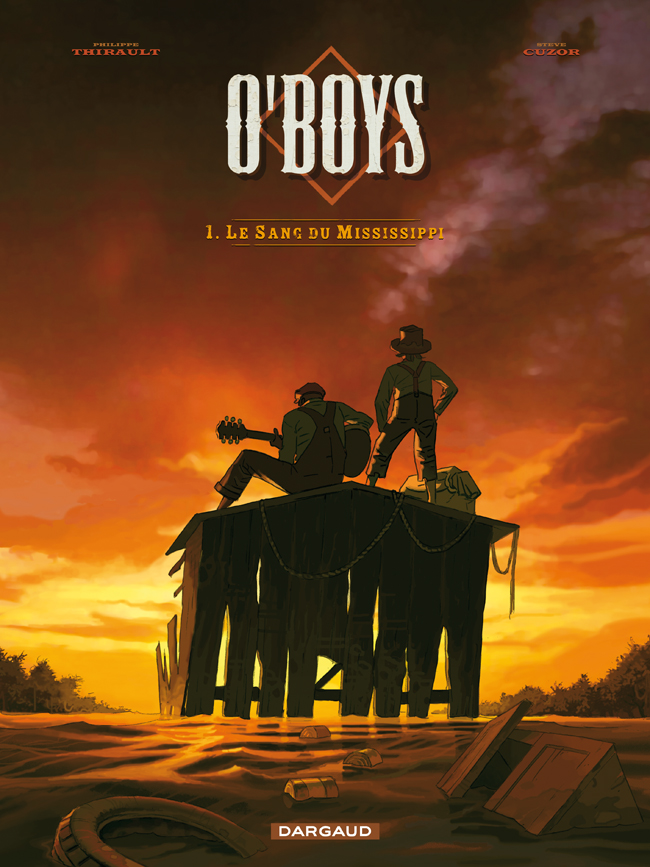 O'Boys – Tome 1 – Le Sang du Mississipi - couv